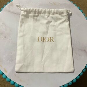 Dior Small Dust Bag with Gold Logo